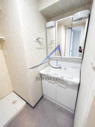 洗面設備　洗面台です。