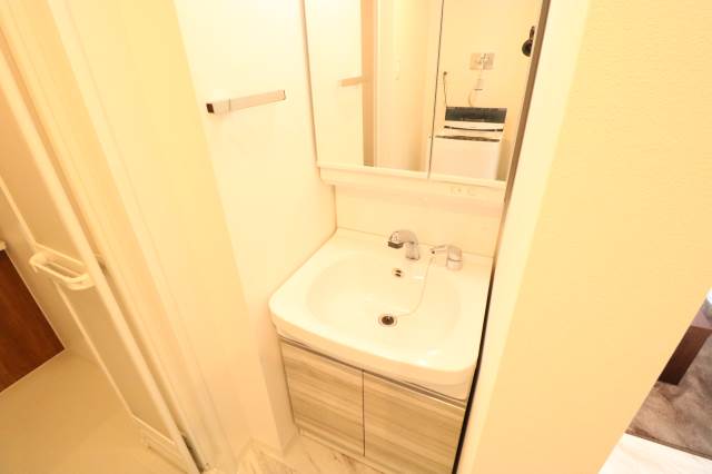 洗面設備　シャンドレで朝の準備バッチリ！