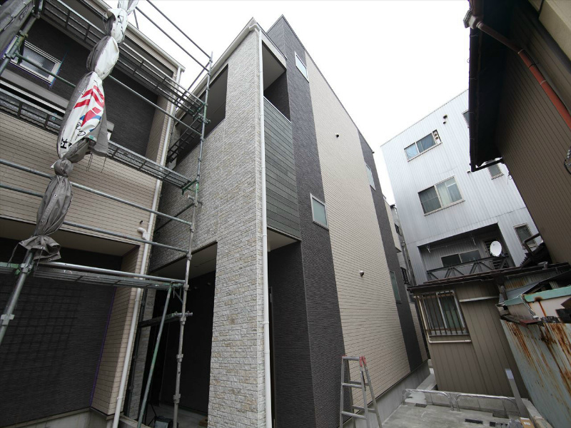 建物外観　外観　デザイナーズ　光インターネット無料