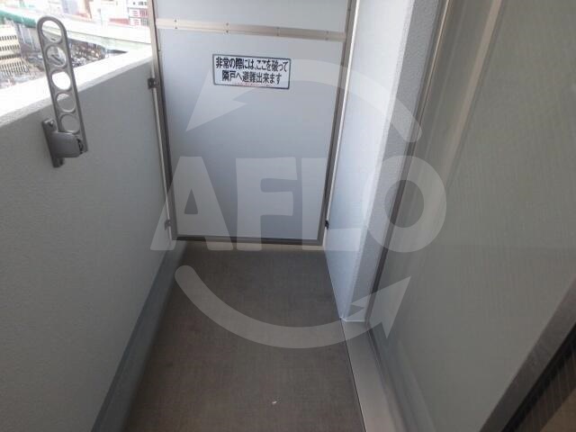 バルコニー　パークフラッツ野田阪神駅前　バルコニー