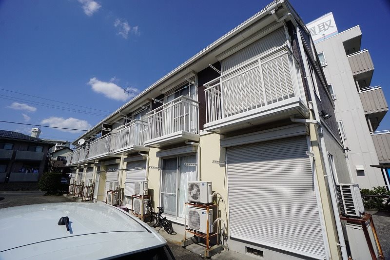 建物外観　積水ハウス施工の賃貸アパートです。