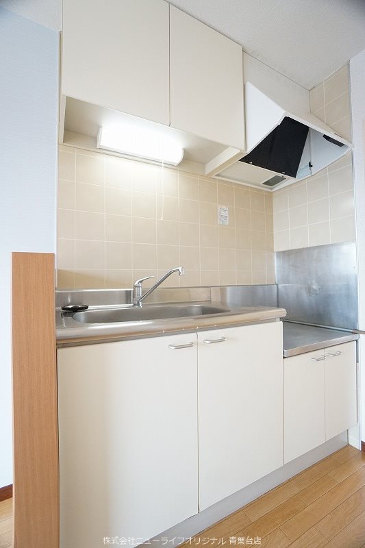 キッチン　清潔感のあるキッチンです。