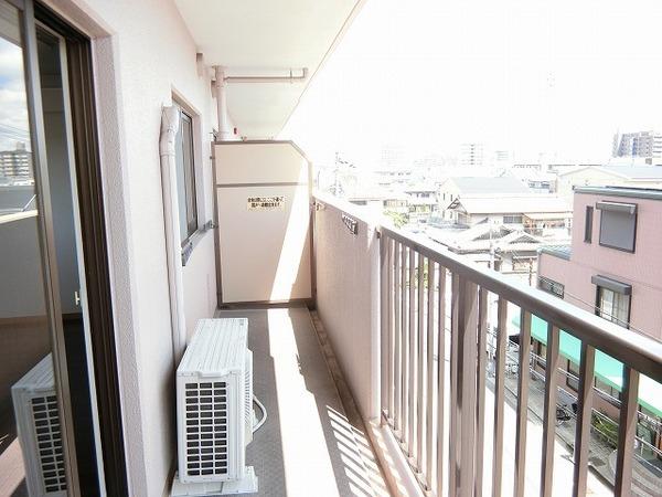 バルコニー　日当たり良好！