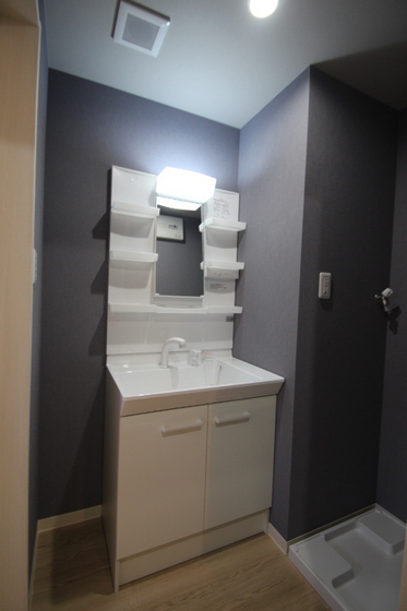 洗面設備　他号室のお写真です