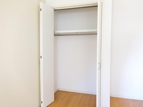 収納　クローゼット！