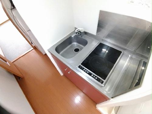 キッチン　シングルレバー設置