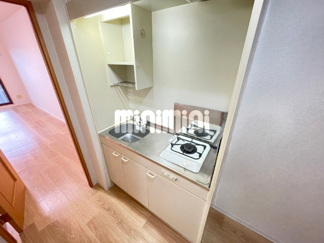 キッチン　１口ガスコンロが付いてます