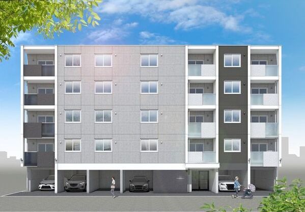 建物外観　外観パースです