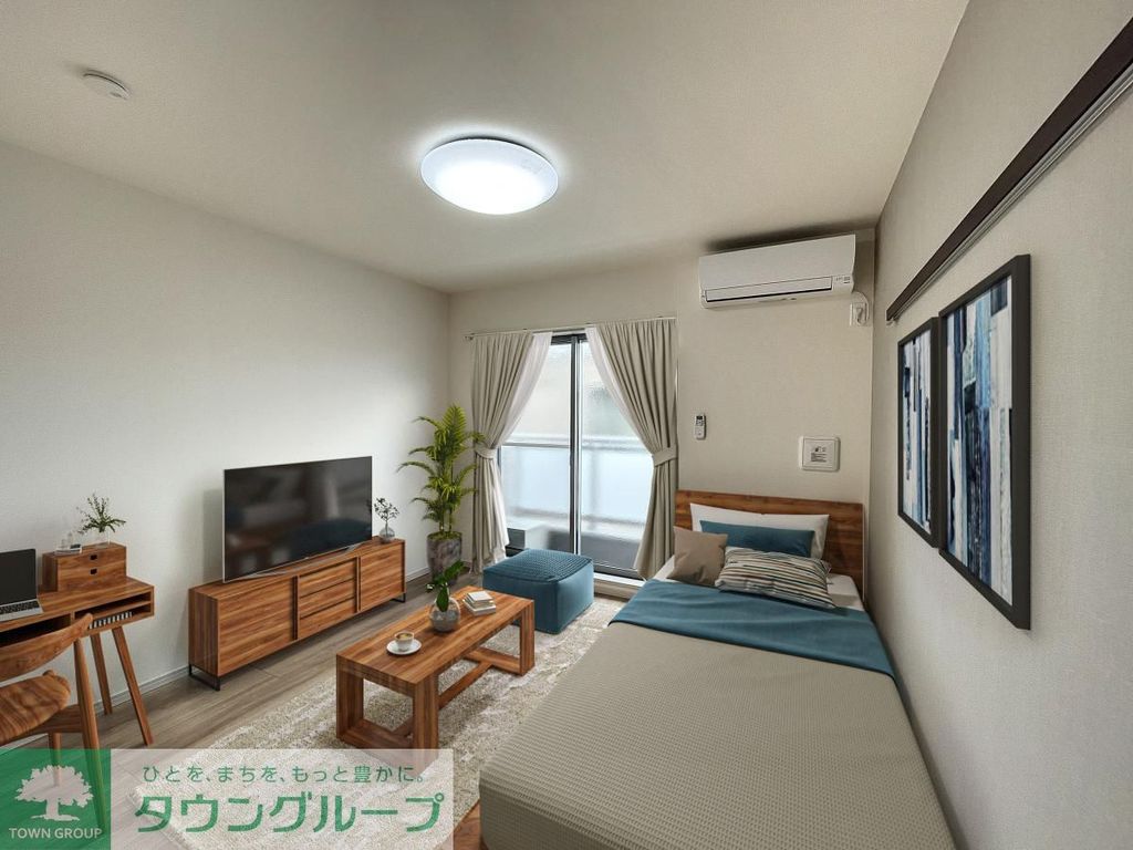 居室・リビング　家具家電は物件に付帯しません