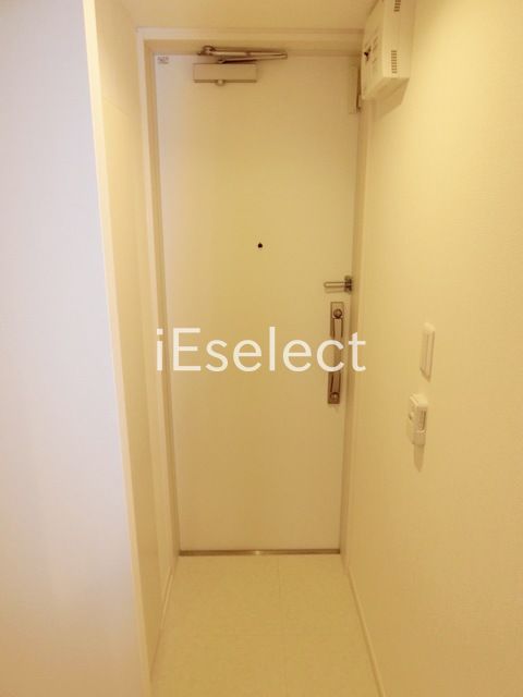 玄関　シューズボックスがついた玄関です