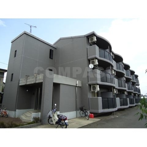 建物外観　オール電化、単身専用マンション