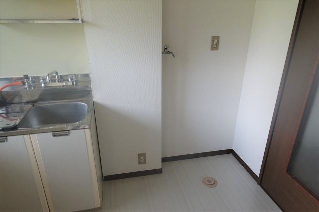 その他部屋・スペース　洗濯機も室内置きです