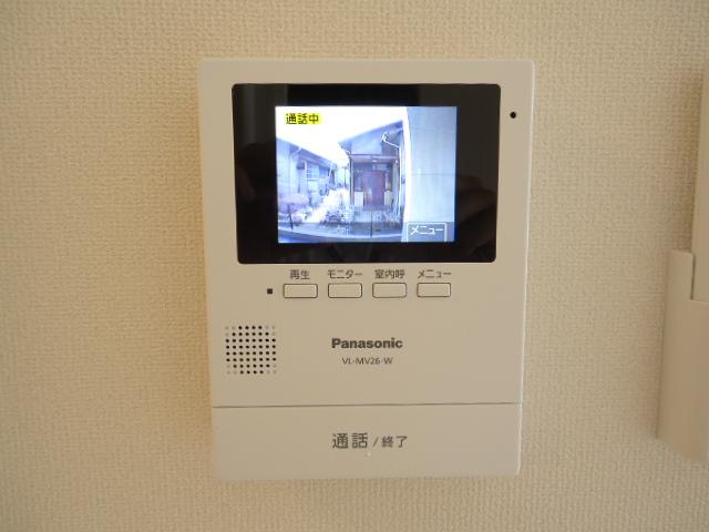 セキュリティ　カメラ付インターホン（イメージ）