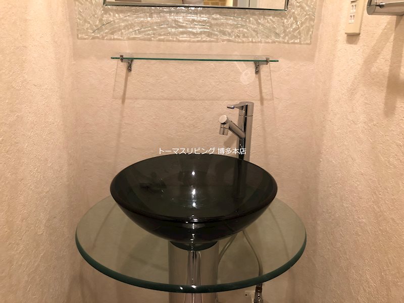 洗面設備　※別号室の参考写真になります。