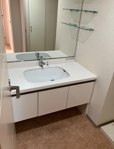 洗面設備　使いやすい洗面所