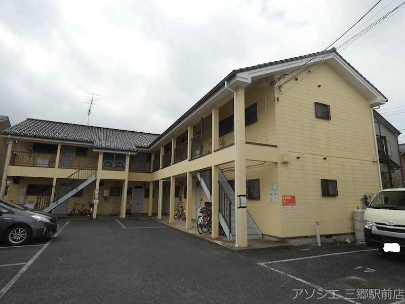 建物外観　ハイツタビヤのご紹介は住まいの窓口アソシエにお任せください。