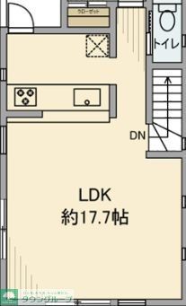 居室・リビング　間取図