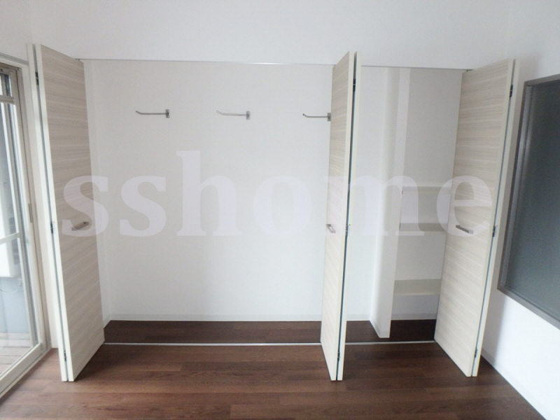 収納　壁一面の大きなクローゼット☆