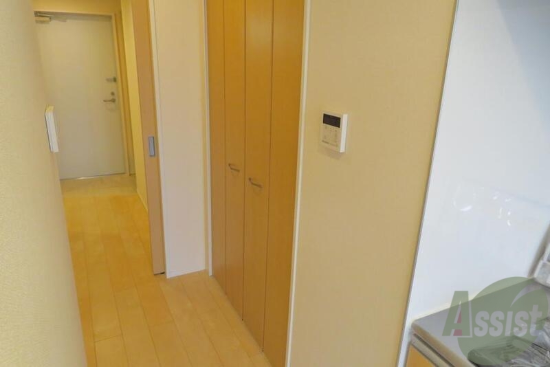 収納　収納はこんな感じになっていて通路にあります。