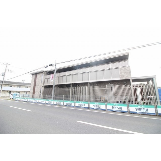 建物外観　建築中