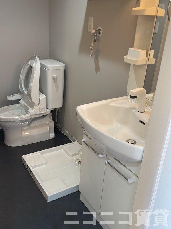 洗面設備　別号室イメージの為、現状を優先致します。