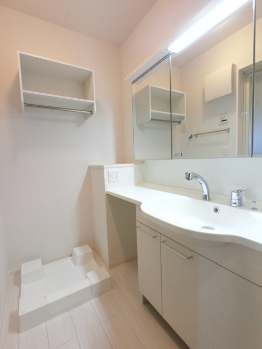 洗面設備　洗面所です