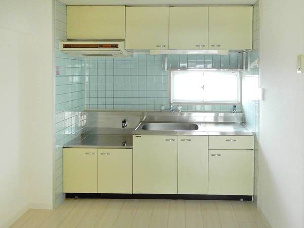 キッチン　ビレッジハウスの同一物件・同一タイプの間取りの写真です