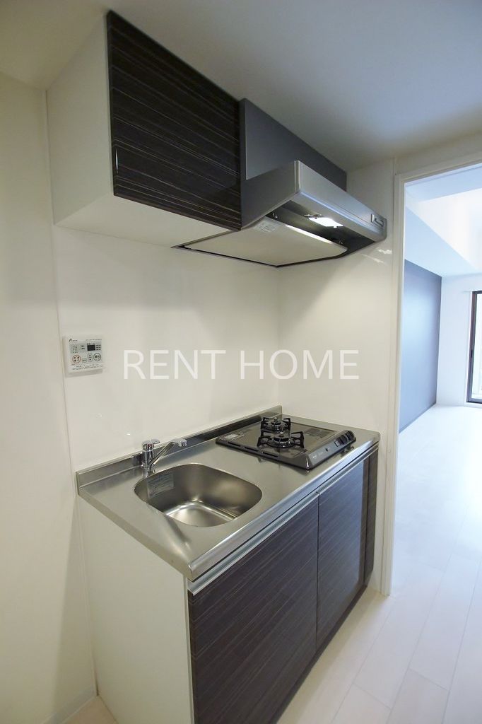 キッチン　２口ガスコンロ付き