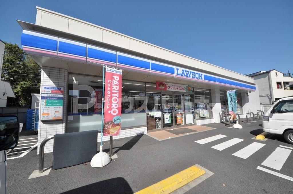 コンビニ　ローソン東小松川一丁目店（コンビニ）まで390m