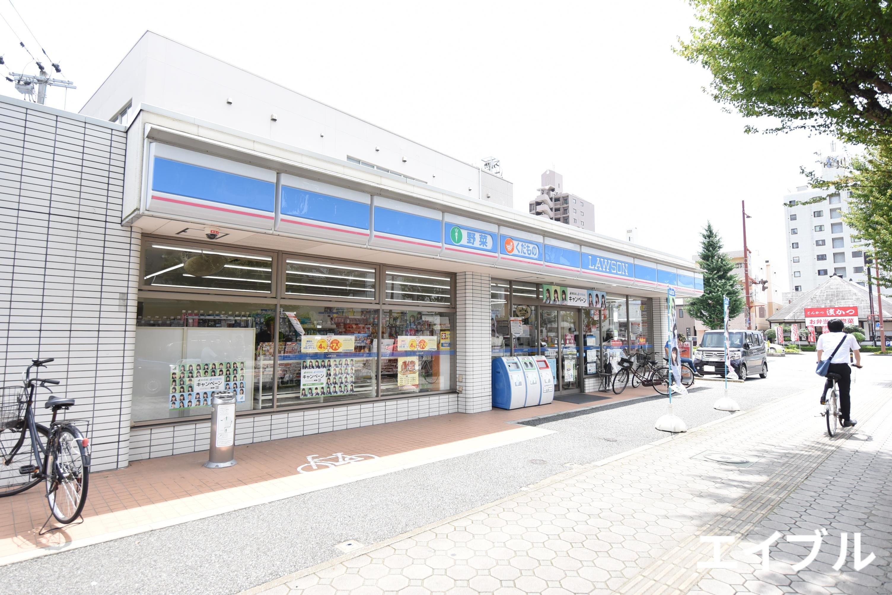 コンビニ　ローソン久留米中央町店（コンビニ）まで231m