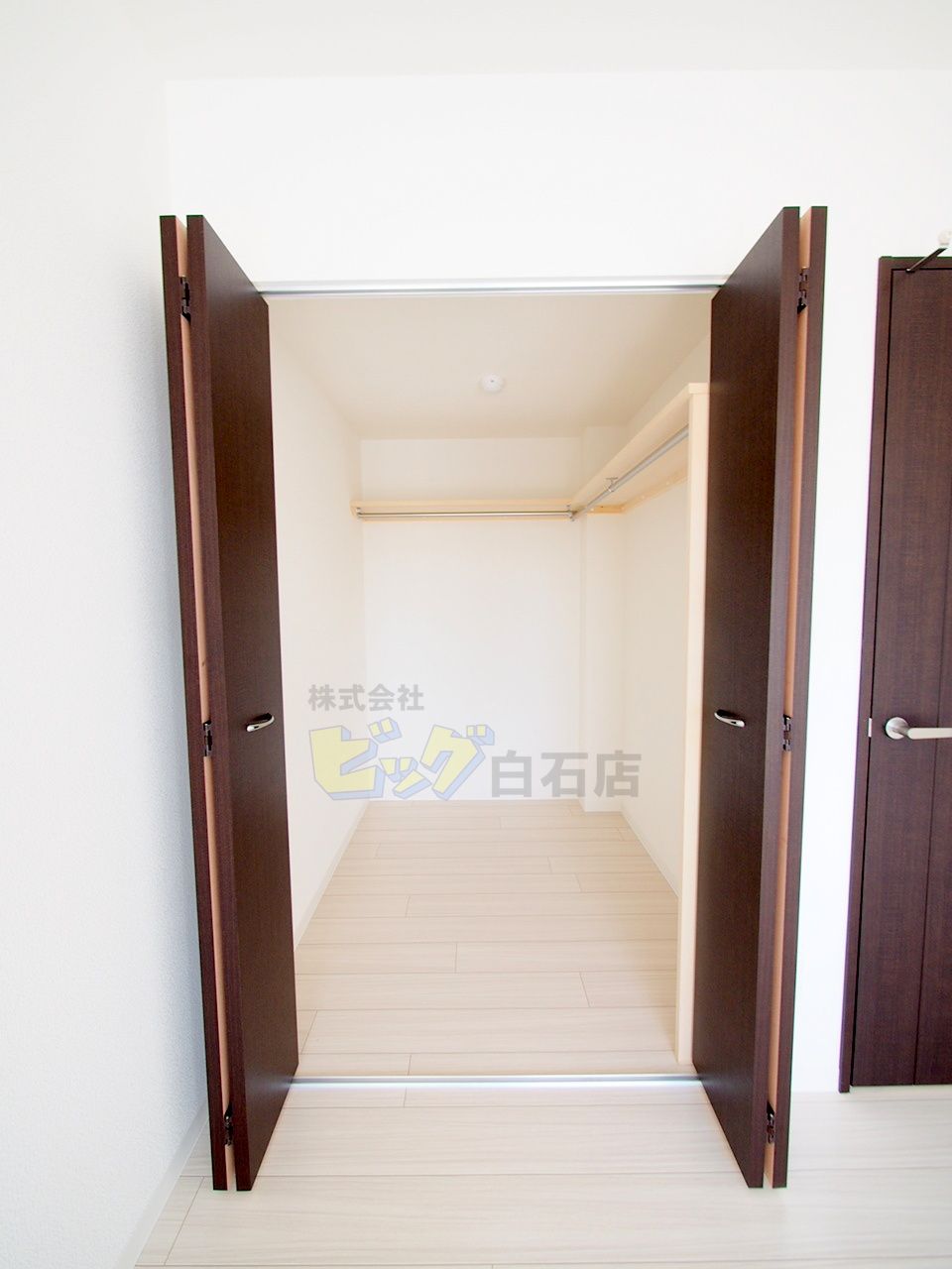 収納　広々ウォークインクローゼット付きです♪