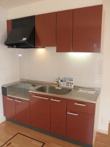 キッチン　調理スペースがしっかりございます