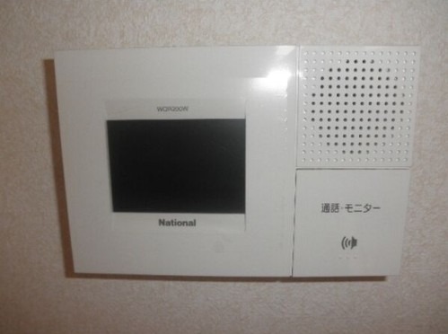 セキュリティ　急な来客時も安心ですね