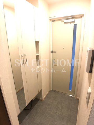 玄関　明るい玄関です