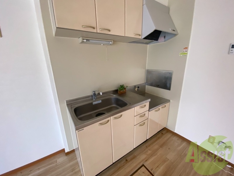 キッチン　キッチンは調理スペースもしっかりあっていいですね～