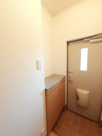 玄関　ゆったりとした玄関です