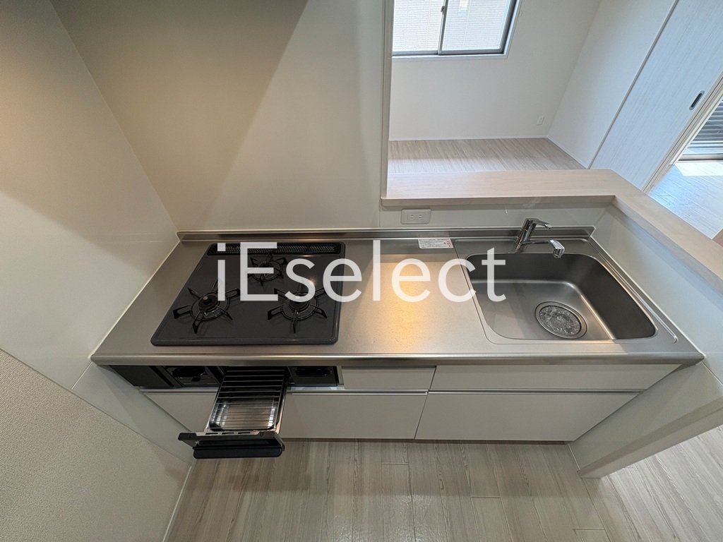 キッチン　3口グリル付きコンロです★