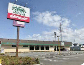 ショッピングセンター　スーパーカドイケ大岡店（ショッピングセンター）まで539m