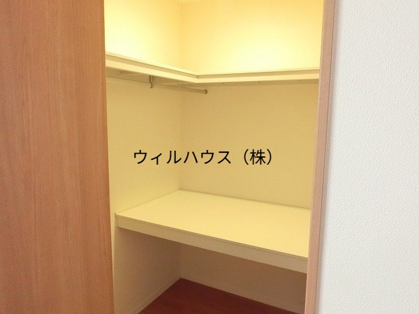 収納　ウォークインクローゼット！