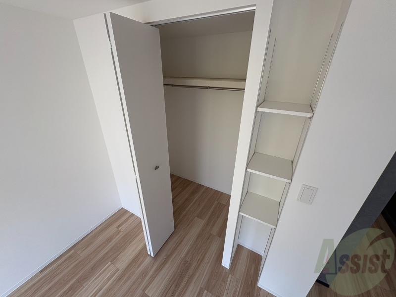 収納　収納もバッチリあるのでお部屋が片付きますよ！