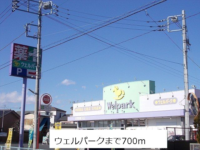 ドラックストア　ウェルパーク（ドラッグストア）まで700m