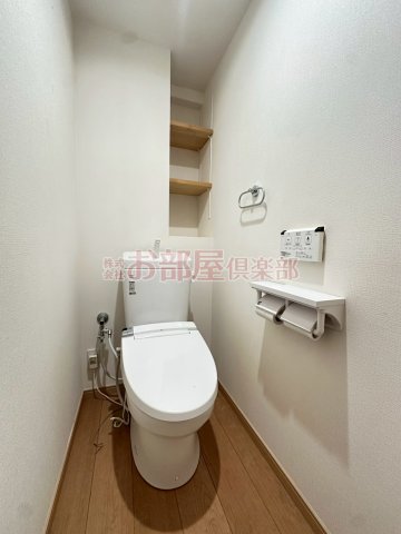 トイレ　ゆったりとした空間のトイレです