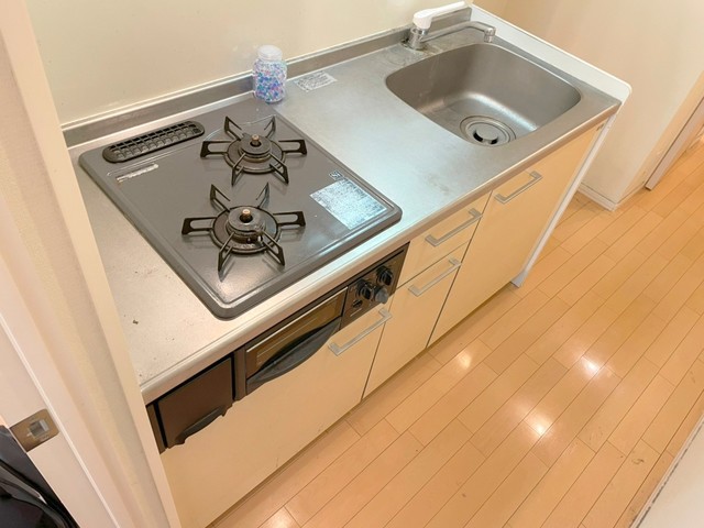 キッチン　★ガス２口グリル付システムキッチン★