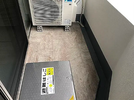 バルコニー　写真は同タイプ住居です