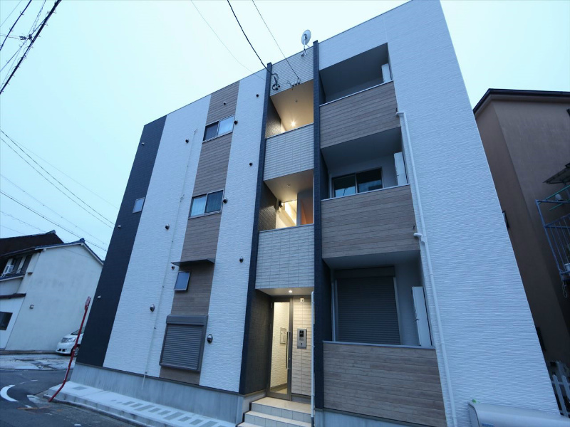 建物外観　外観　オートロック付　光インターネット無料