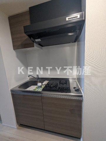 キッチン　コンパクトなキッチンで掃除もラクラク