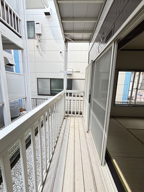 バルコニー　別部屋参考写真です