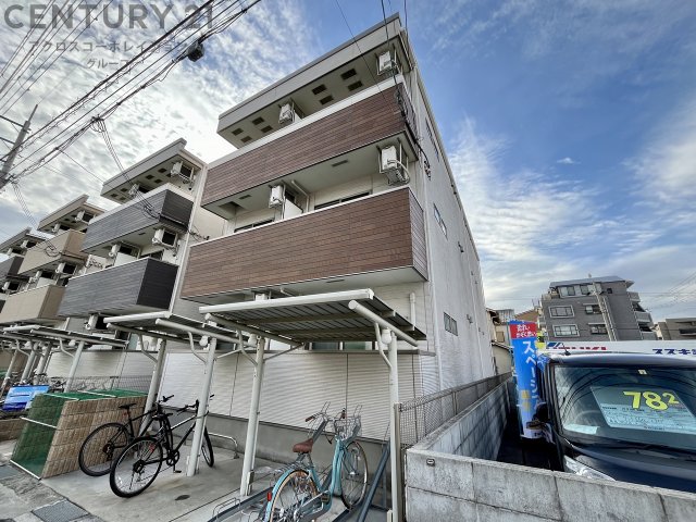 建物外観　オートロック完備で安心のセキュリティ♪