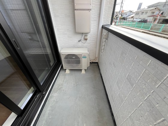 バルコニー　※別部屋の写真です