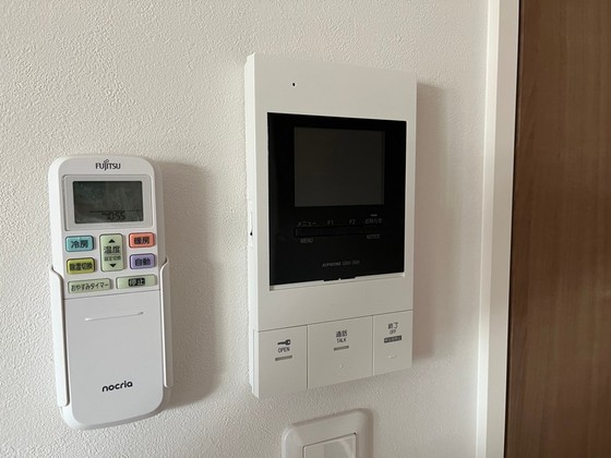 セキュリティ　※別部屋の写真です